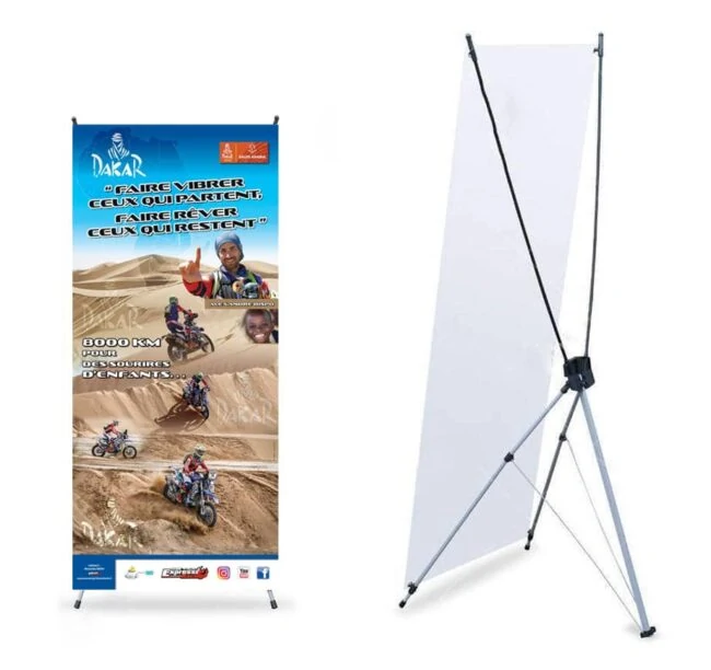 roll'up X_banner kakémono imprimé sur mesure roll'up X_banner kakémono imprimé sur mesure