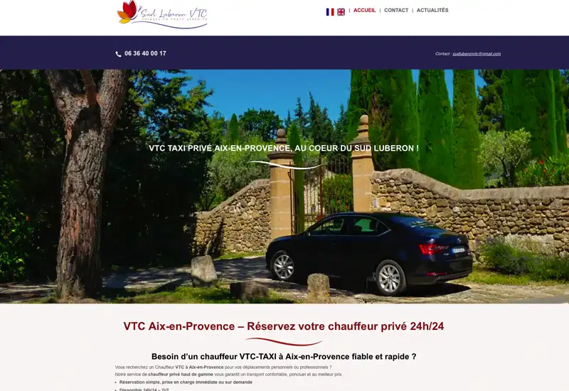 Réservez votre chauffeur privé 24h/24